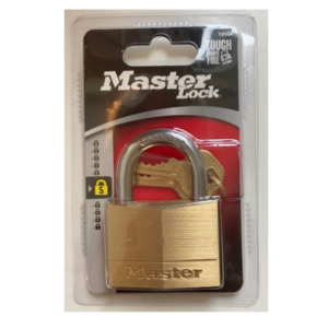 150-D-KD  Brass Lock 2"W Body, 1" Shackle (Display Pack)