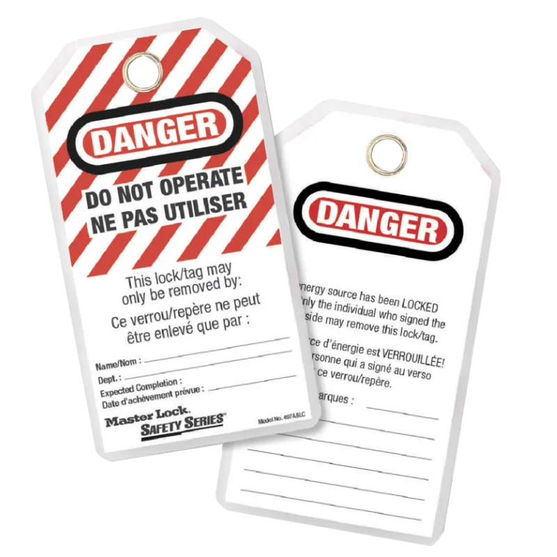 497A(1) "DANGER" L/O Tag - Image 2