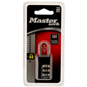 646-D  Luggage Lock Resettable Combination 13/16"W Body (Display Pack)