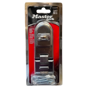 722-D-PF-HC Zinc Plated Steel Double Hinge Hasp 7-3/4"L