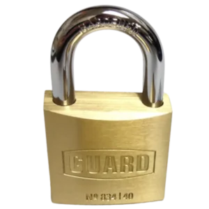 834  Brass Lock 40mm, 23mm Shackle