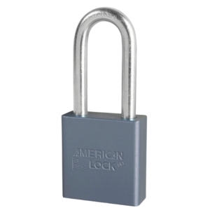A11-W1-KA Aluminum Lock 1-3/4"W Body 2" Shackle (Keyed Alike)