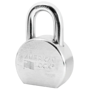 A700 Steel Round Body Lock 2-1/2"W Body, 1-1/16" Shackle