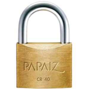 CR40 Brass Padlock 1-1/2"W Body