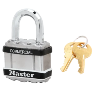 M1-STS  Magnum Lam Steel Lock With Stainless Cover 1-3/4"W Body