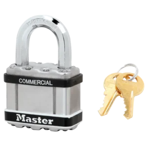 M5  Magnum Lam Steel Lock With Stainless Cover  2"W Body